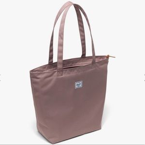 Herschel Supply Co Mica Tote Bag Brown Carryon Zipper Top Travel Bag NWT